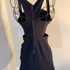 Black cut out zuri dress